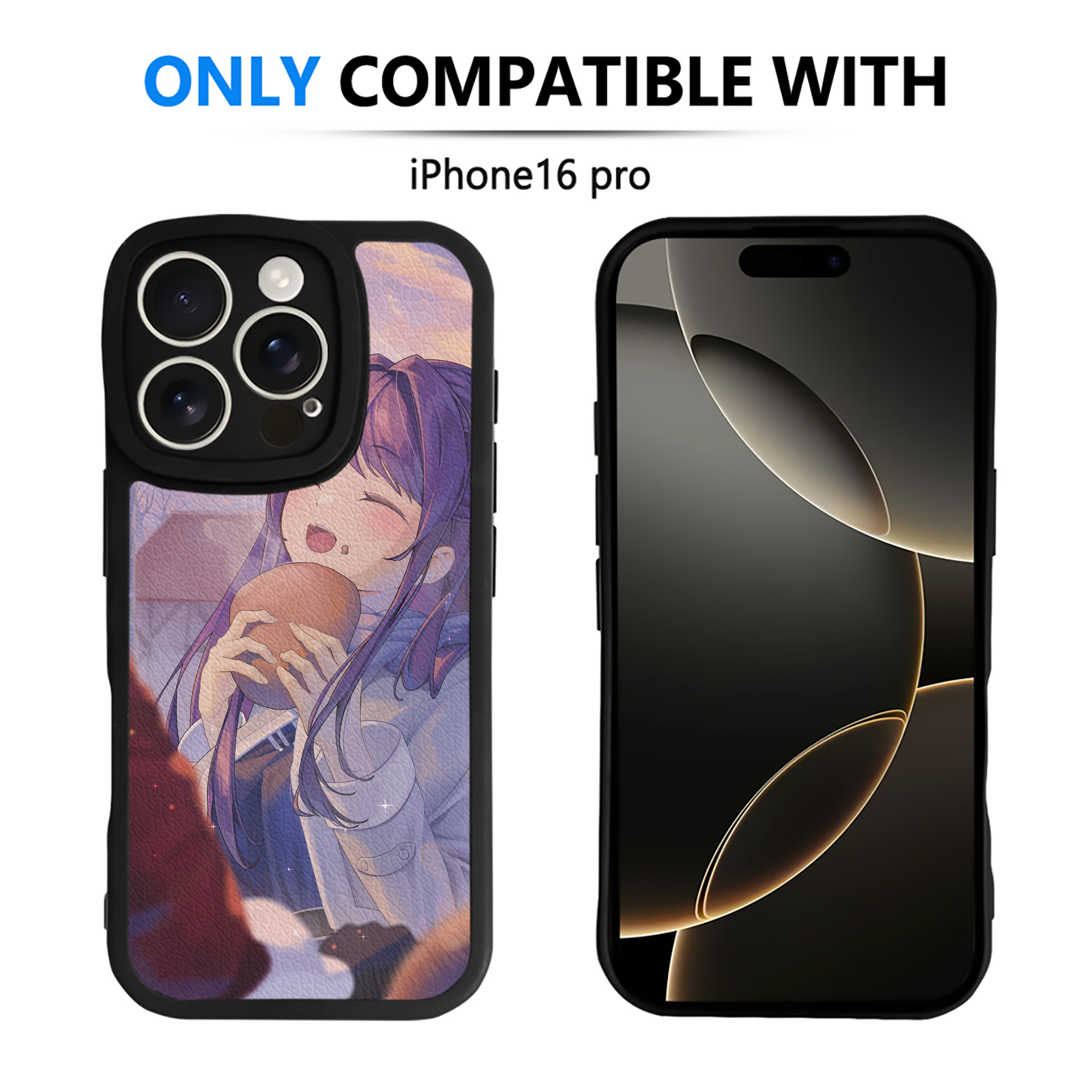 （画像用） 葬送のフリーレン Frieren 【iPhone 16シリーズ対応】シリコンスマホケース（レザー調） 材質：シリコン
